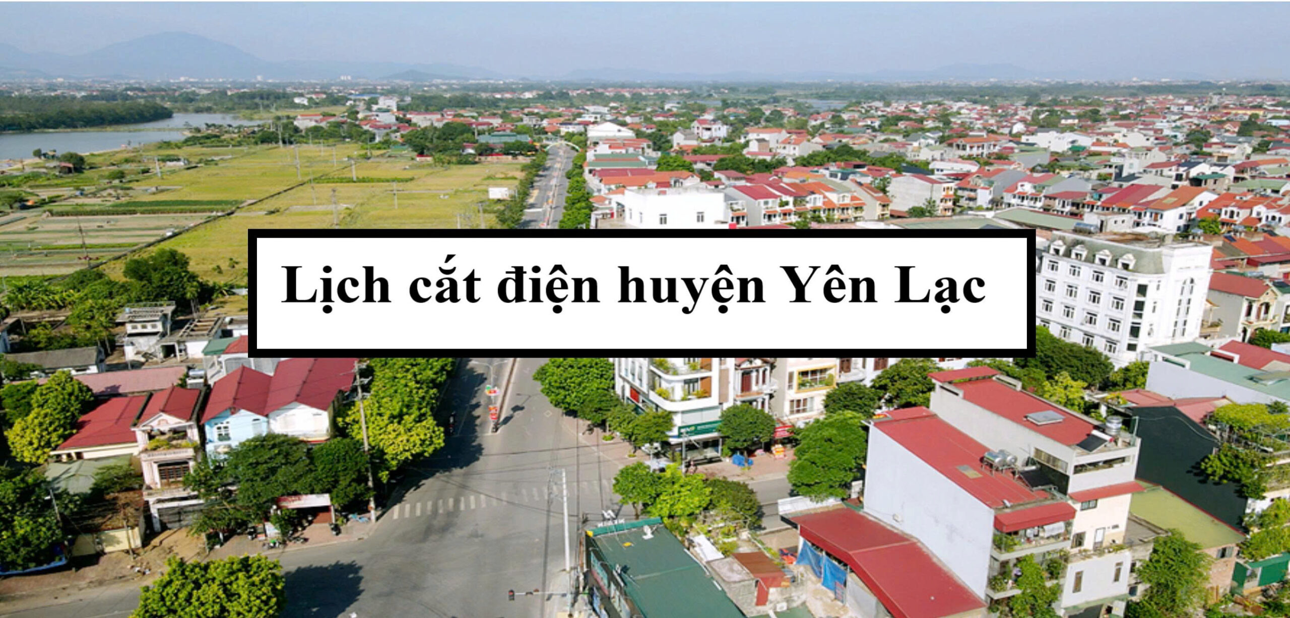 Lịch cắt điện huyện An Lạc