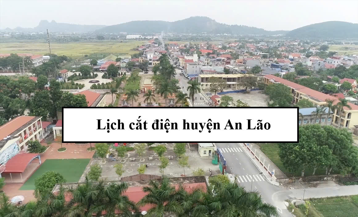 Lịch cắt điện huyện An Não