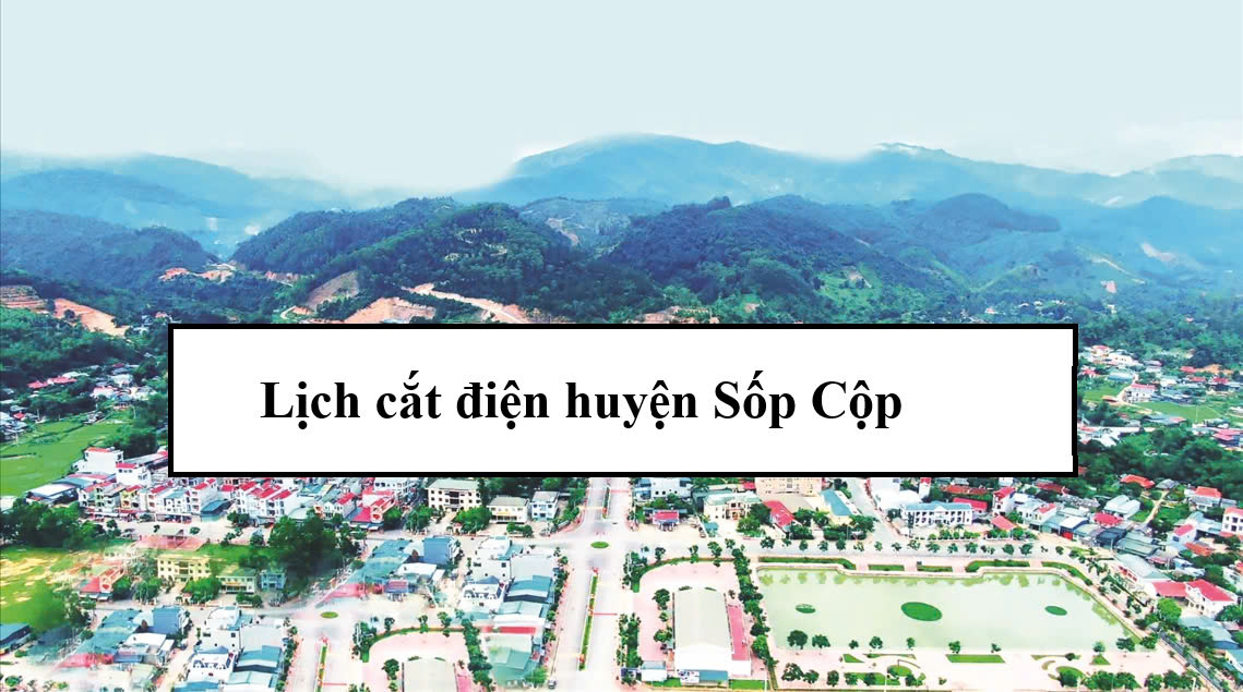 Lịch cắt điện huyện Sốp Cộp
