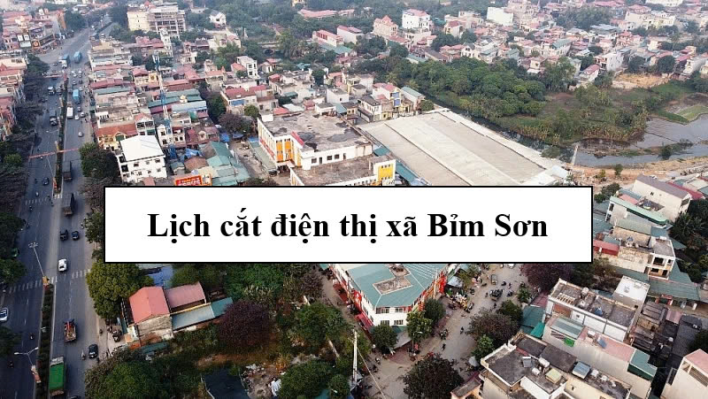 Lịch cắt điện thị xã Bỉm Sơn