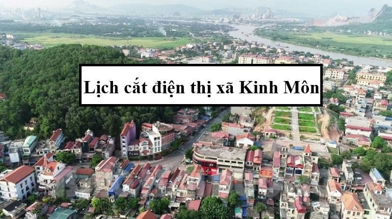 Lịch cắt điện thị xã Kinh Môn 
