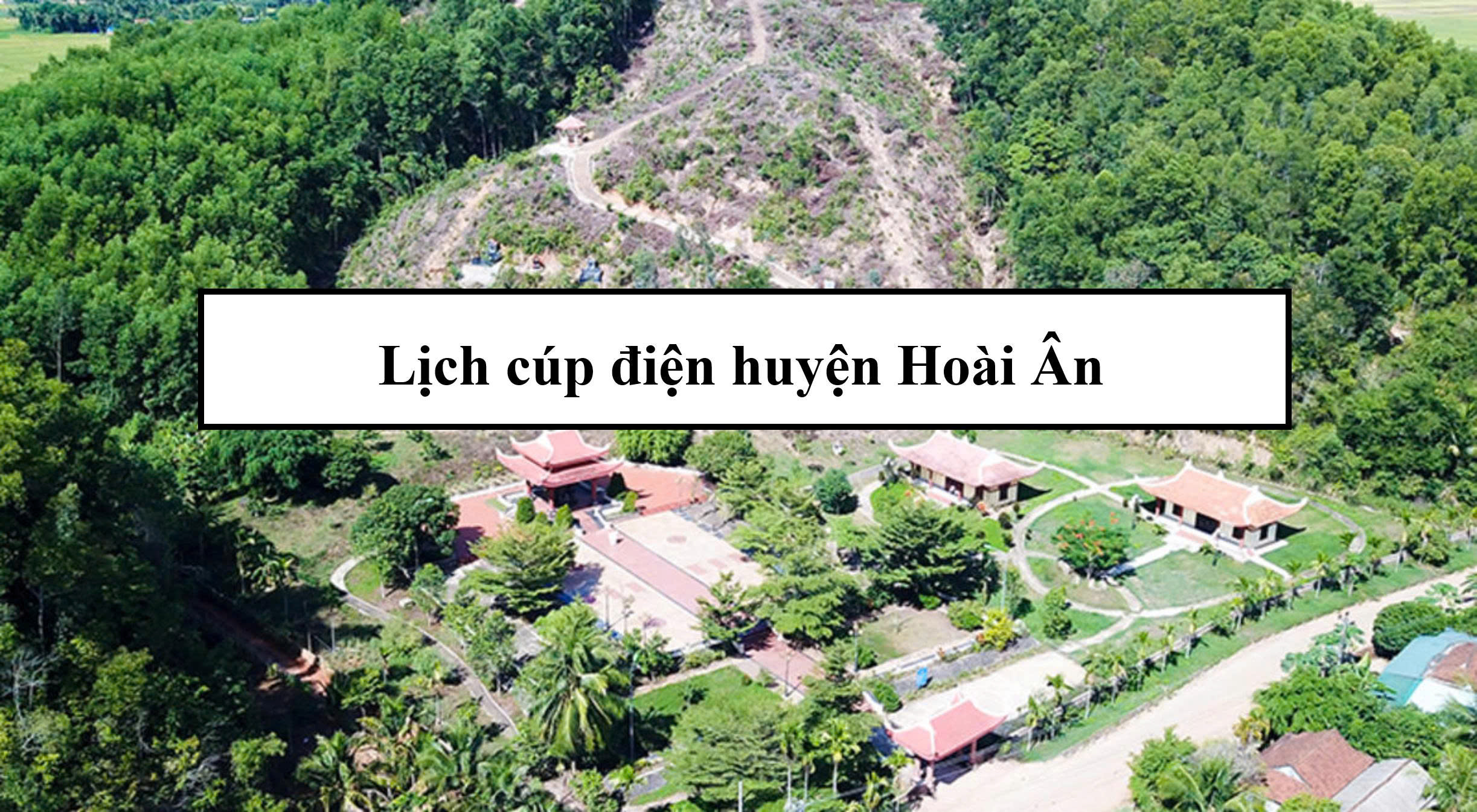 Lịch cúp điện huyện Hoài Ân