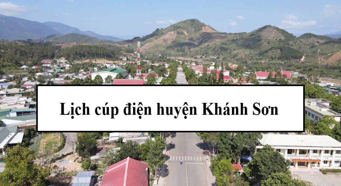 Lịch cúp điện huyện Khánh Sơn