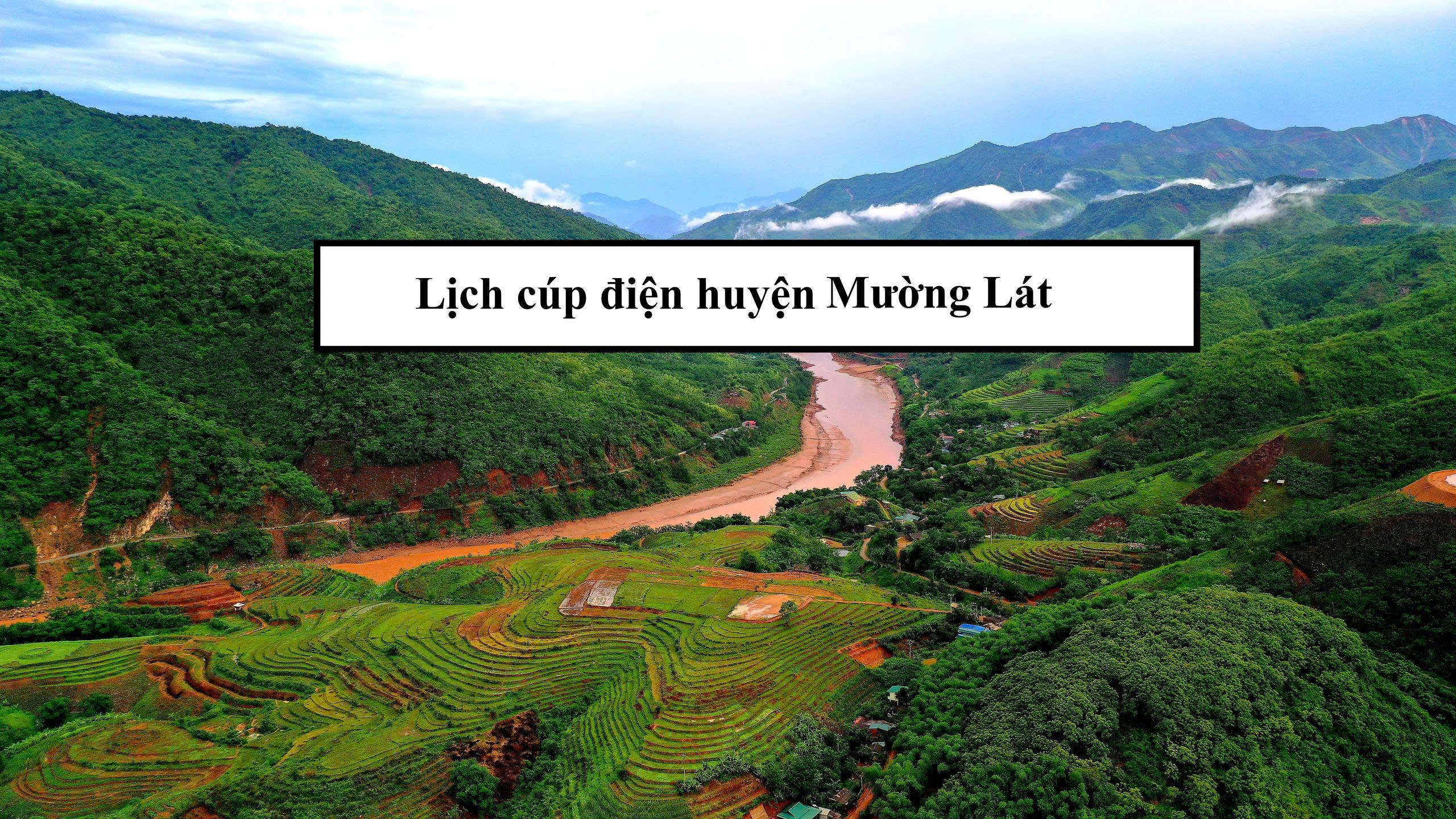 Lịch cúp điện huyện Mường Lát