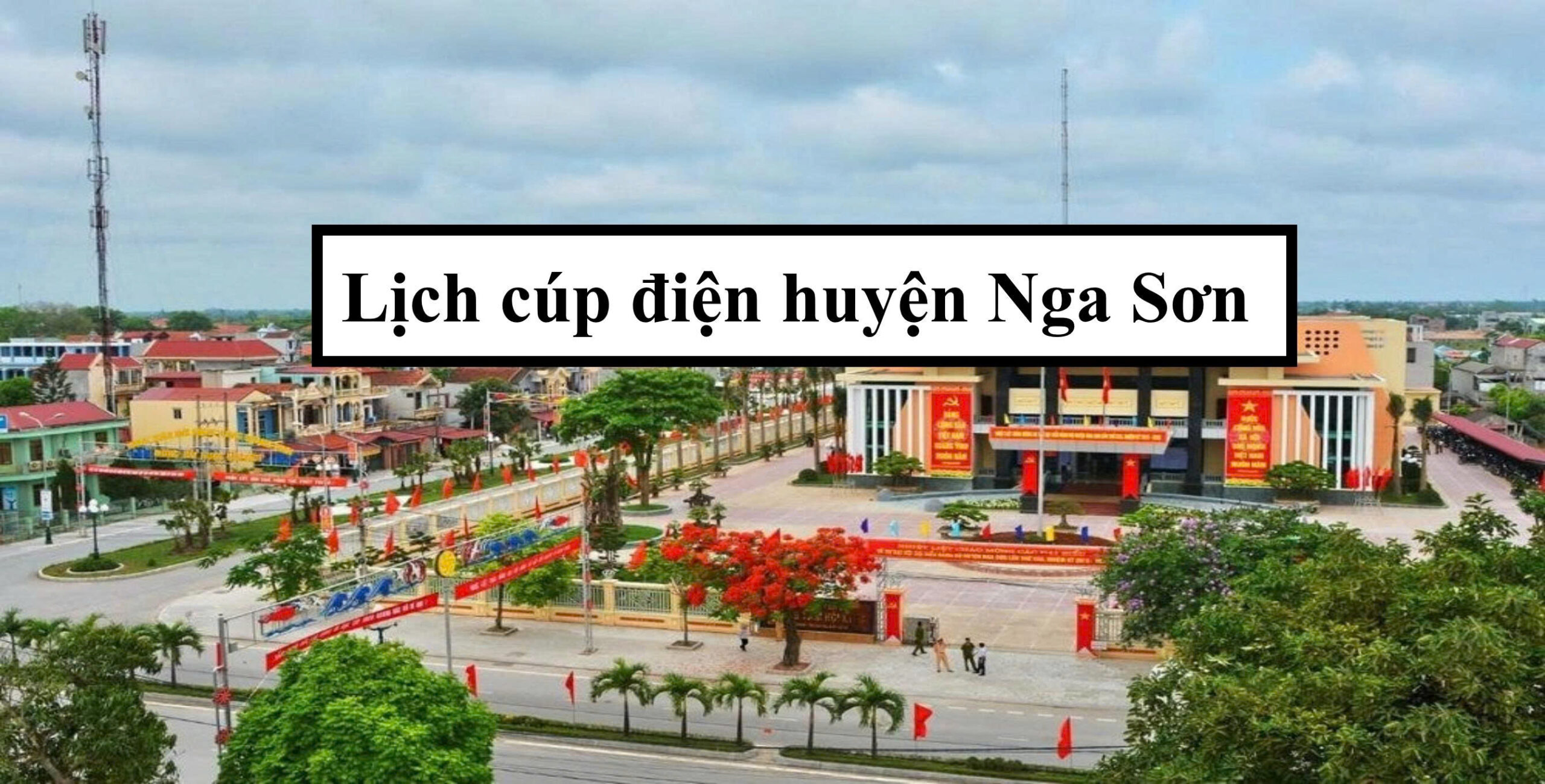 Lịch cúp điện huyện Nga Sơn