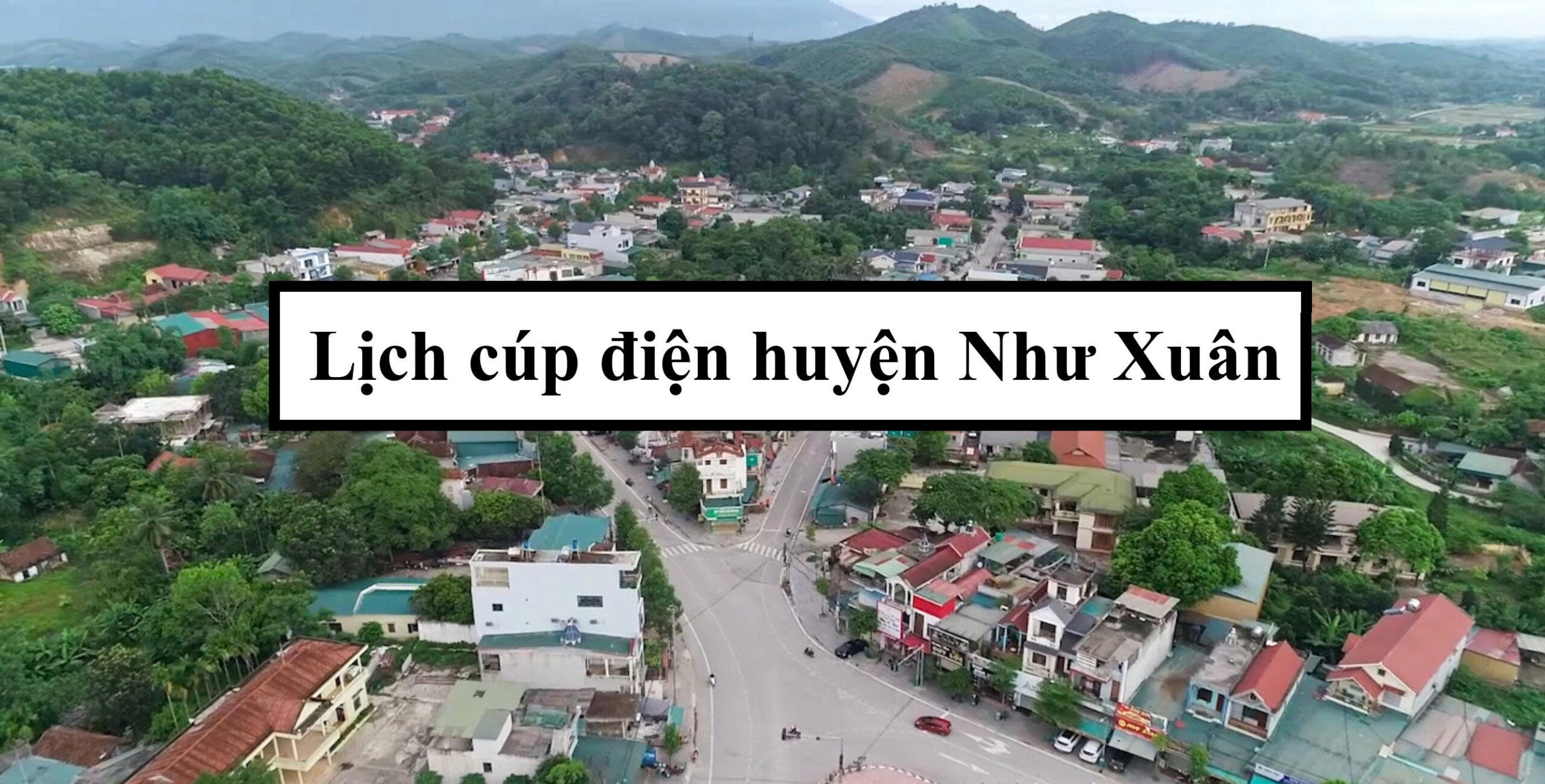 Lịch cúp điện huyện Như Xuân