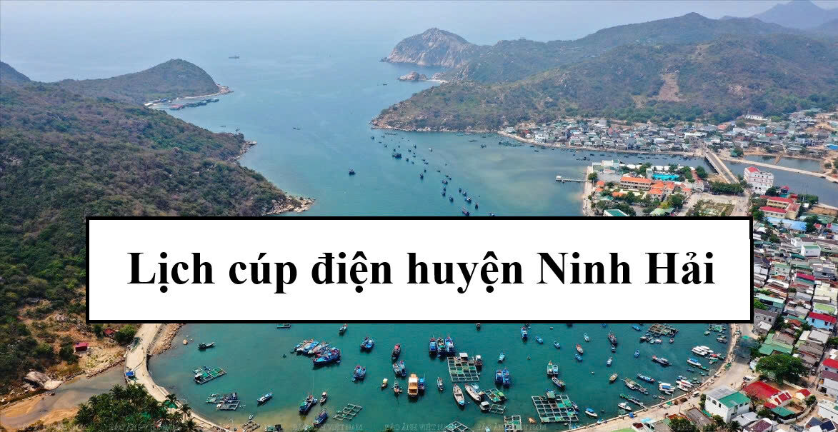 Lịch cúp điện huyện Ninh Hải