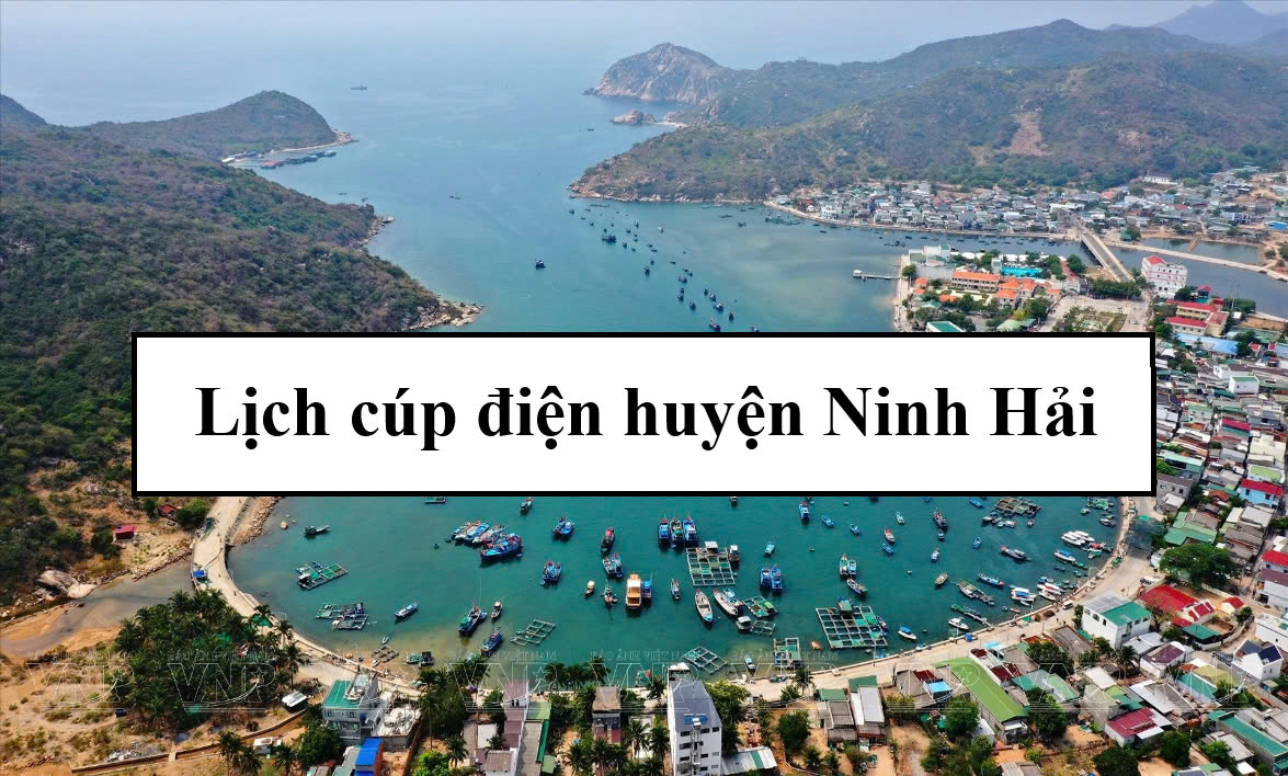 Lịch cúp điện huyện Ninh Hải