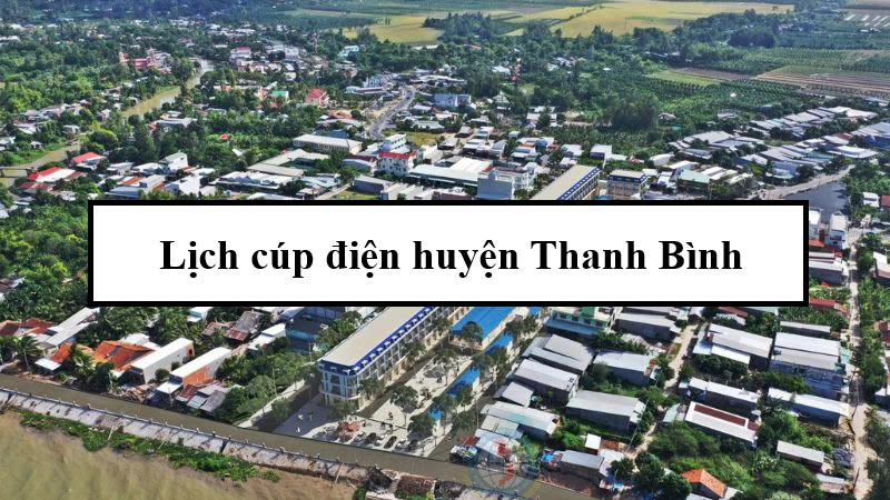 Lịch cúp điện huyện Thanh Bình