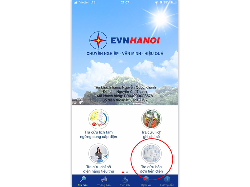 Cách tra cứu hóa đơn tiền điện 3 miền